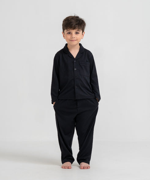 Kids' Button Down Pajama Set